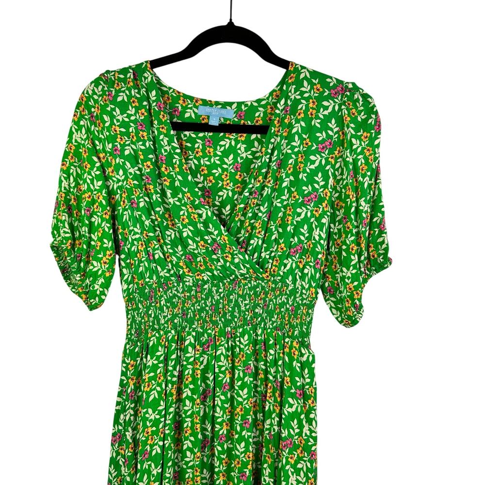 Draper James RSVP Green Floral Midi Dress Size small - Picture 3 of 8